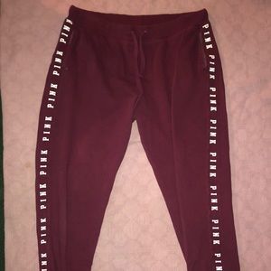 Pink Victoria’s Secret Sweatpants